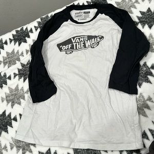 Vans quarter sleeve t-shirt